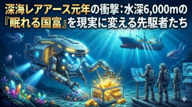 深海レアアース元年：『眠れる国富』を国益に変える先駆者企業たち―レアアースシリーズ②