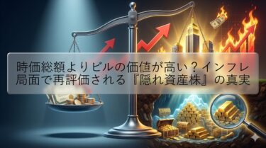 時価総額よりビルの価値が高い？ インフレ局面で再評価される『隠れ資産株』の真実
