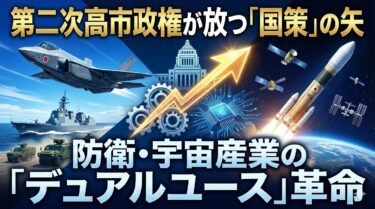 第二次高市政権が放つ「国策」の矢：防衛・宇宙産業の「デュアルユース」革命