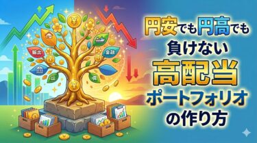 円安でも円高でも負けない高配当ポートフォリオの作り方